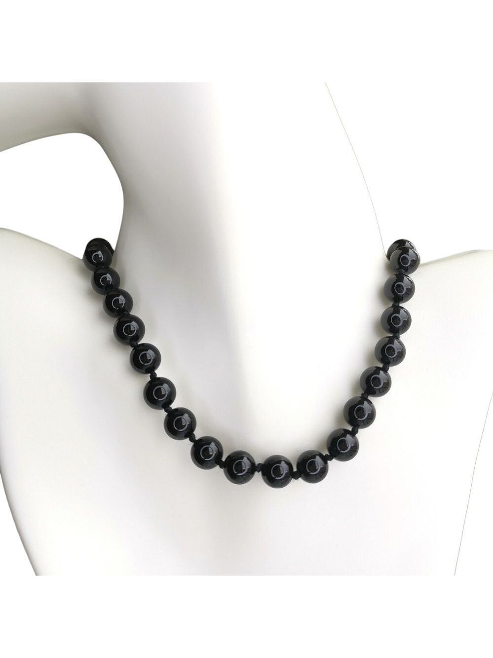 Black Onyx necklace 18 Inches 🆕 Healing Crystals